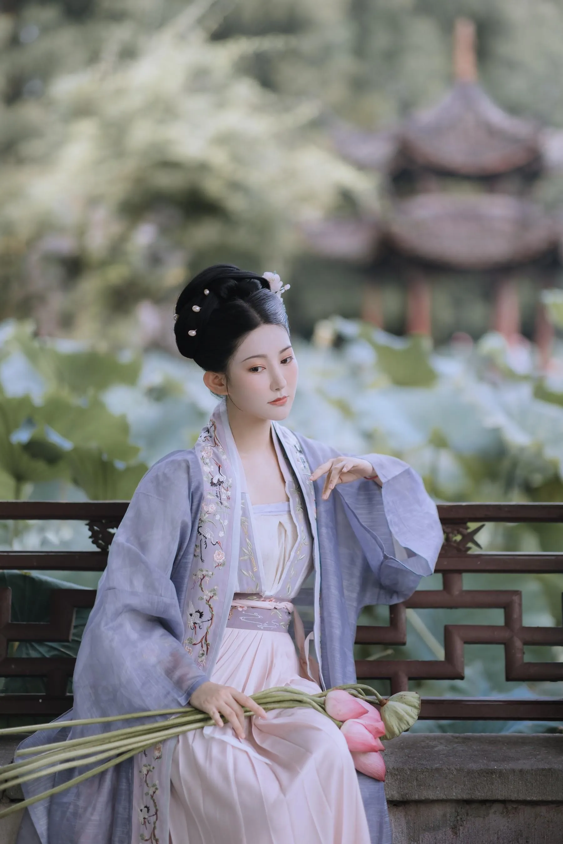 [YITUYU艺图语]2022.01.19 采莲女 饼饼 [27P]插图6